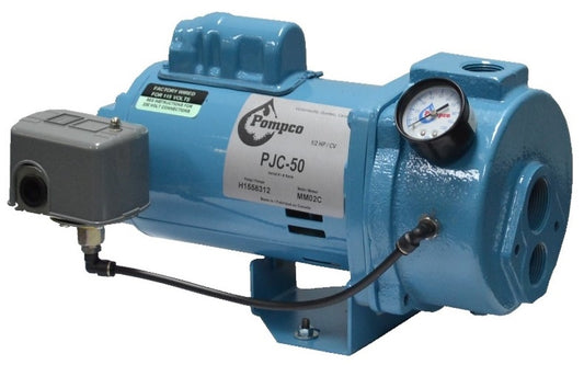 PJC-50 CONVERTIBLE JET PUMP (1/2 HP) "POMPCO"